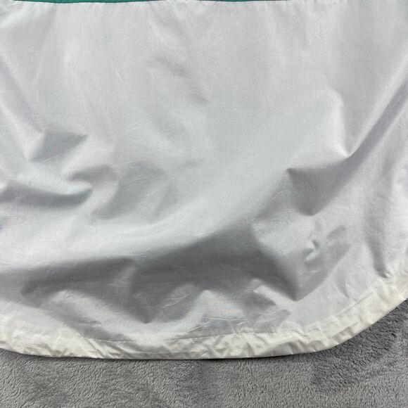 Encrypted Supply Company Jacket Mens 2X Blue Green Pull Over Quarter Zip Hooded - Picture 10 of 14